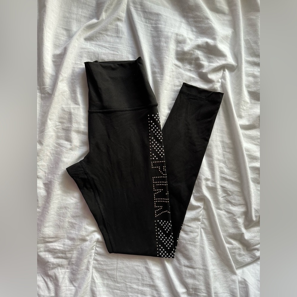 Victoria's Secret black PINK  studded Leggings - size S - ACCEPTING OFFERS